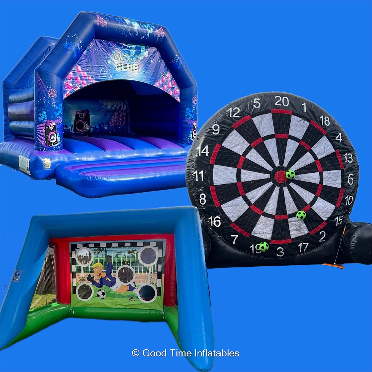 Good Time Inflatables Football Package In Newcastle Durham Sunderland