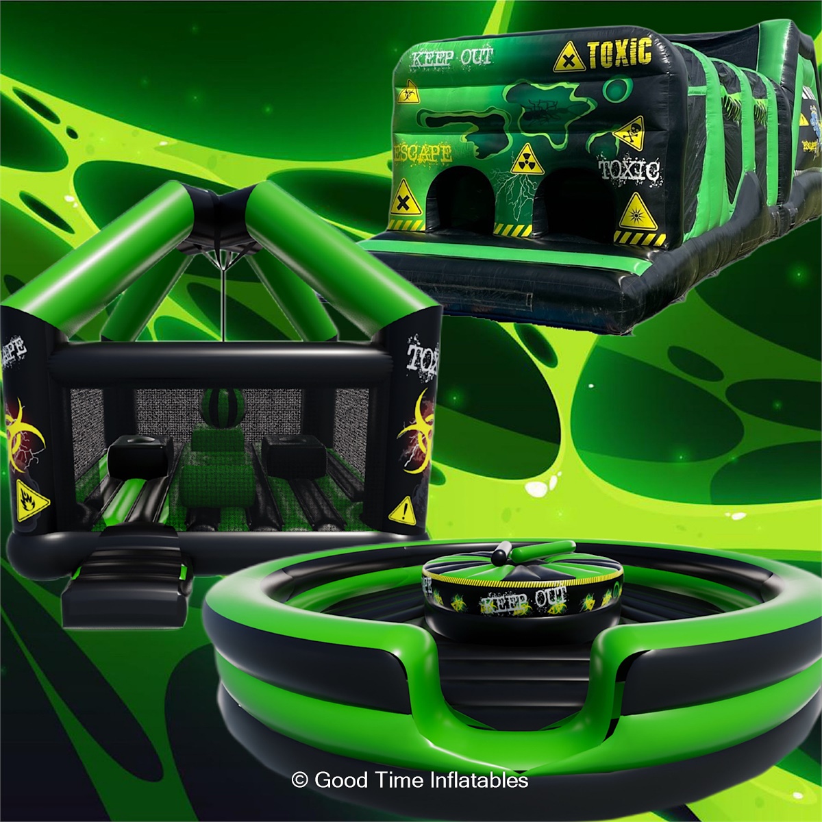Toxic Inflatable Package Hire - North East